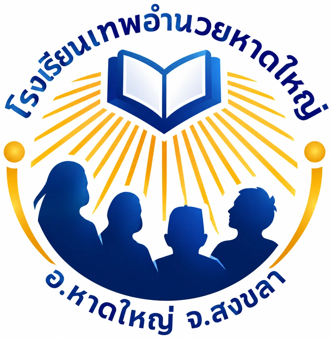 โลโก้โรงเรียนเทพอำนวยหาดใหญ่